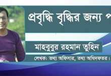 Photo of প্রবৃদ্ধি বৃদ্ধির জন্য পর্যটন-মাহবুবুর রহমান তুহিন